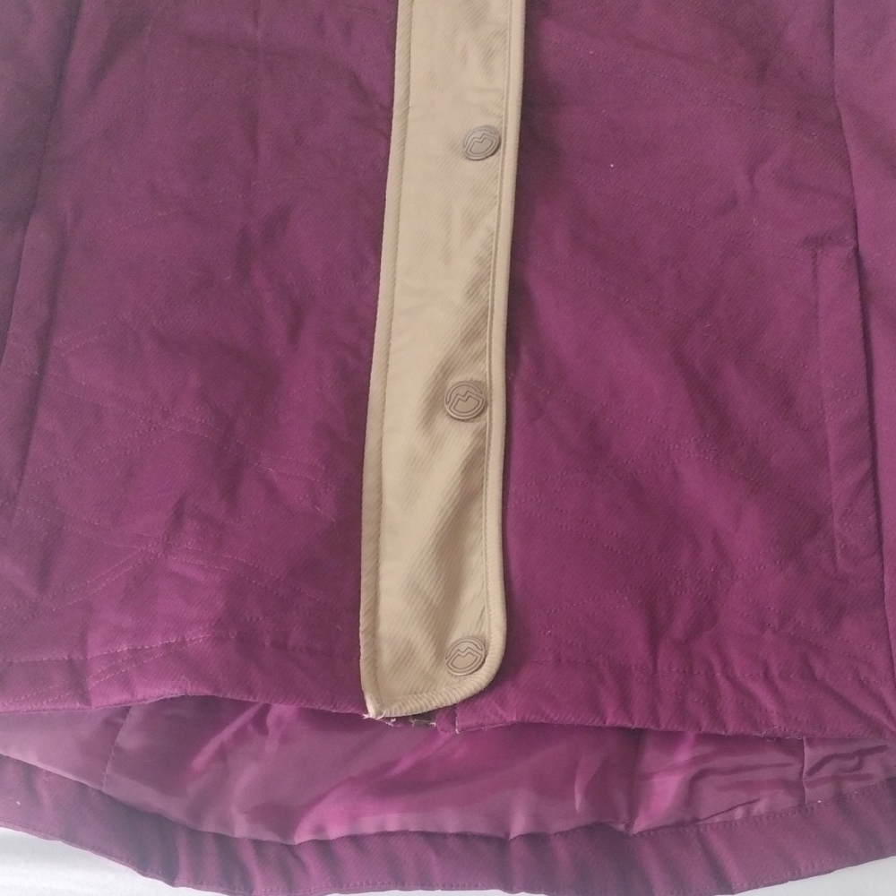 Magellan Outdoors Women's Vest - Plum and Khaki - Picture 6 of 16